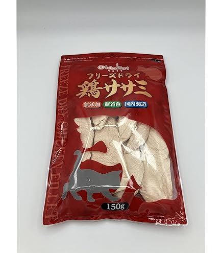 Amazon | ママクック フリーズドライのササミ 猫用 150g | ママクック