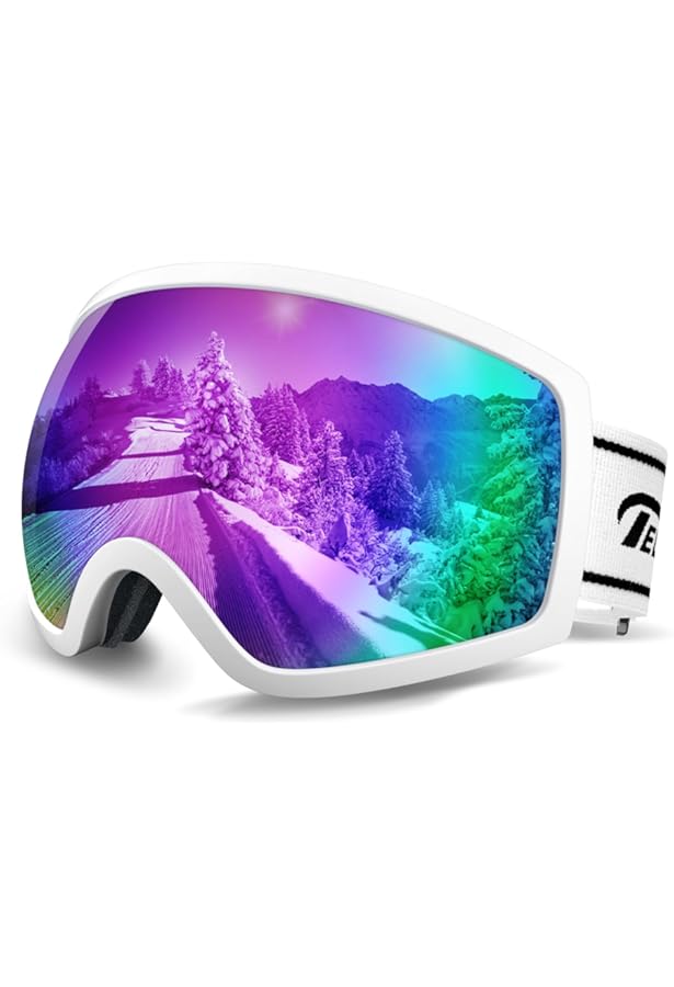 Amazon | [OutdoorMaster] スキーゴーグル 両層レンズ ダブルレンズ