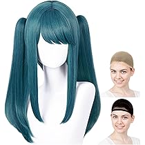 緑色 ツインテール コスプレウィッグ Amazon.co.jp: コスプレウィッグ ツインテール 緑 グリーン