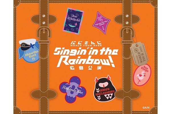 にじさんじ WORLD TOUR 2025 Singin’ in the Rainbow！広島公演 (Blu-ray) - ジョー・力一、周央サンゴ、壱百満天原サロメ、セラフ・ダズルガーデン、星導ショウ、栞葉るり (特典なし)