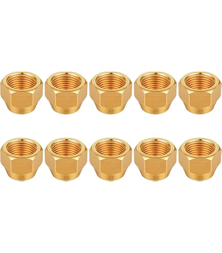 Amazon.co.jp: 因幡電工 【10個セット】フレアユニオン ナット付 適合