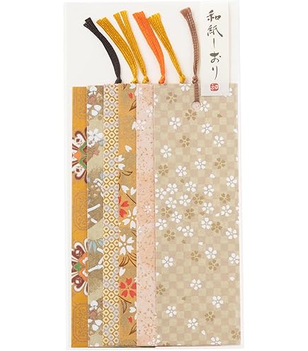 注文 和紙しおり6 楽天市場】【 】和紙かわ澄 友禅和紙しおり