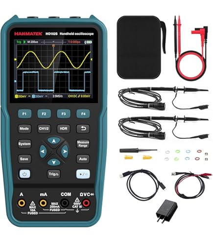 Amazon | ハンドヘルドデジタルオシロスコープ HDS270 最新 DMM付2CH