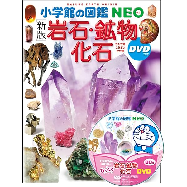 Amazon.co.jp: 小学館の図鑑 NEO 岩石・鉱物・化石 (小学館の図鑑・NEO
