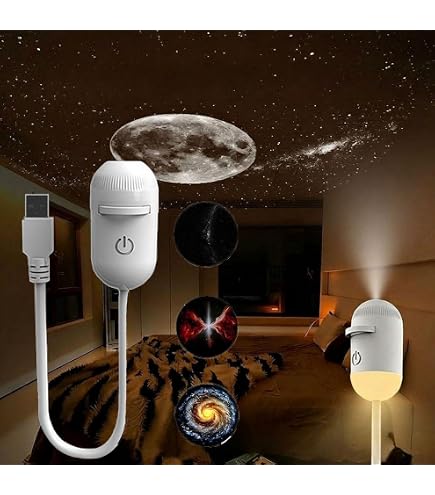 Amazon.co.jp: 2025 新USB星空プロジェクションライト – デュアル