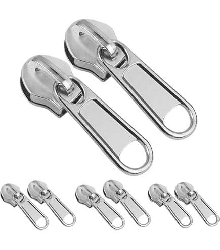 Amazon.co.jp: ファスナー 交換用 引き手 スライダー 8個セット 4