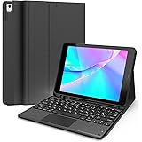 Earto iPad 9世代 8世代 7世代 キーボードJIS基準日本語配列 iPad 10.2/10.5 BTキーボード タッチパッド搭載 脱着式 多角度調整 [ペンシルホルダー付き] type-c充電式 マグネット アイパッド10.2インチキーボ