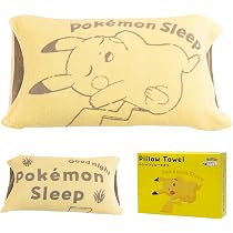 Amazon｜『ポケモンスリープ』×『昭和西川』のびのびピロータオル