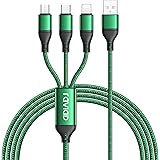 RAVIAD 3in1 充電ケーブル USB ケーブル 3A 急速充電 充電コード USB Type C ケーブル Micro USB ケーブル Phone 充電ケーブル 3台同時給電可能 Phone Android タイプC Xiaomi Gala