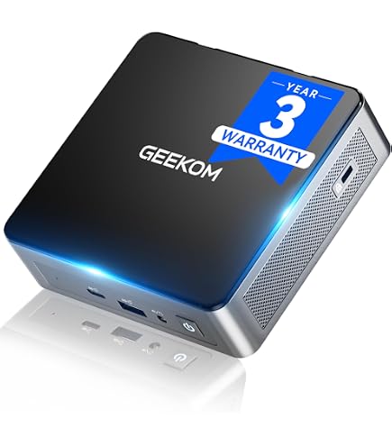 Amazon.co.jp: GEEKOM A5 2026 ミニPC、AMD Ryzen 5 7430U、16GB RAM