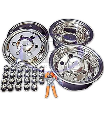 Amazon | 汎用 ホイール ライナー ステンレス17.5x6.00Jオフセット-127 