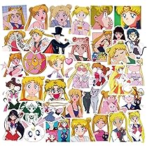 美少女戦士セーラームーン全8巻 BOX・ステッカー付(4巻5巻ステッカー欠品) 71sSWscgvxL._AC_UL210_SR210,