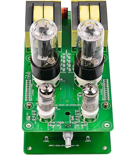 真空管アンプ 6BM8 2台セット 真空管アンプ 6BM8 2台セット