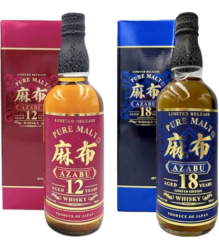 Amazon.co.jp: 麻布 12年 ピュアモルト ウイスキー 43度 700ml : 食品