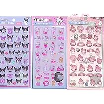 Amazon.co.jp: Winnges 3dシール クロミ 立体シール 可愛い プ ハロー