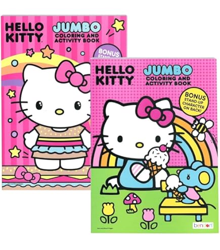 Amazon.co.jp: ハローキティと友達のタトゥー入りぬりえブック - 48pg