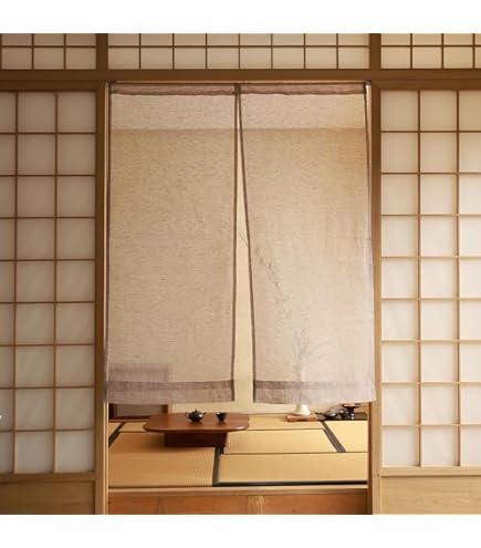 珠のれん 35連　巾 約85×丈90cm 川島織物セルコン Amazon | EE1501 川島織物セルコン ふくらそう37連 珠のれん 85×90