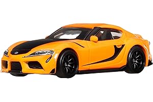 ホットウィール(Hot Wheels) ワイルド・スピード 2021 トヨタ GR スープラ 乗り物おもちゃ ミニカー 3歳から オレンジ JBM00