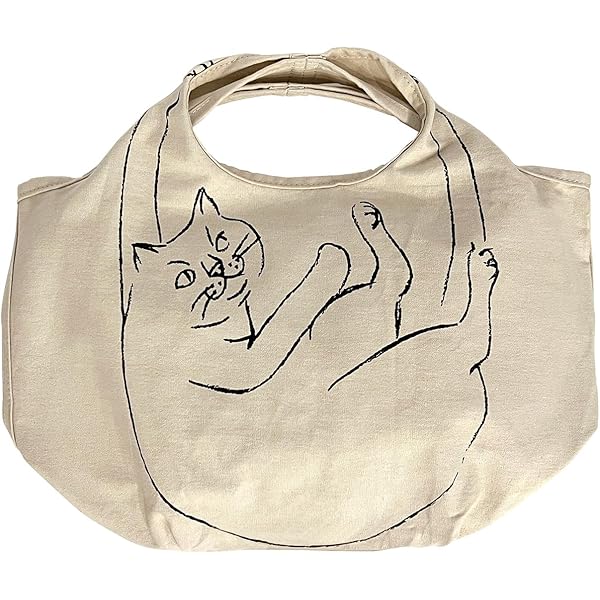 はるエコバッグ Amazon.co.jp: [ルートート] 1191 ねこ柄 コットン 小さめ エコ