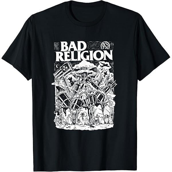 Amazon | Bad Religion - 公式商品 - No Control Tシャツ | Tシャツ