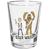 「 スターウォーズ 」 ハン・ソロ&チューバッカ ミニグラス 50ml クリア SAN2635-9