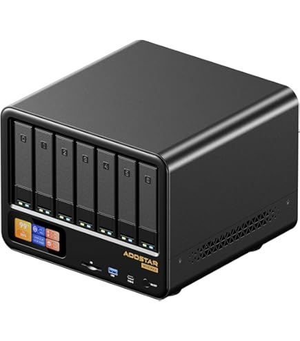 Amazon.co.jp: AOOSTAR WTR MAX 11 ベイ NAS ミニ PC（AMD R7 PRO