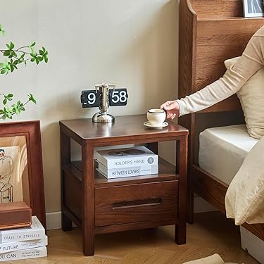 希少♦️ナショナル製♦️ナイトテーブル兼チェスト収納♦️ダークブラウン♦️送料込 61s0qWyV51L._AC_UF894,