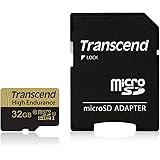 トランセンドジャパン トランセンド 高耐久 microSDカード 32GB MLCフラッシュ搭載 ドライブレコーダー セキュリティカメラ用 SDカード変換アダプタ付【データ復旧ソフト無償提供】TS32GUSDHC10V