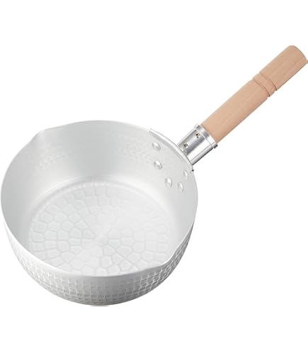 遠藤商事 業務用 雪平鍋 27cm (両口) 本体アルミニウム 取っ手天然木 A Amazon｜遠藤商事 業務用 雪平鍋 27cm (両口) 本体アルミニウム