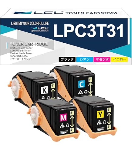 Amazon.co.jp: LCL エプソン用 LPC4T11 LPC4T11C LPC4T11CV （1パック