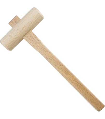 Amazon | 龍馬 木槌 54mm 本樫製 木工用 鉋調整 家具組立て 木釘打ち