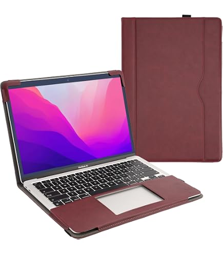 Amazon.co.jp: MacBook Pro 13（2016-2019） レザーケース ラップ