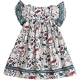 Amazon Co Jp キッズ服 女の子 ワンピースドレス 袖無し 花柄 桜柄 プリンセスドレス サンドレス 人気 ベビー服 子供服 春夏 七五三 通園 通学 結婚式 発表会 演奏会 結婚式 普段着 記念日 旅行 海辺 子供の日 プレゼント ビーチスカート 可愛い パーティードレス 服