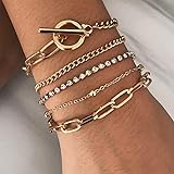 Daughter Gift from Mom Mother Gold Bracelet Set Layered Wrap Bracelets for Women Cuff Adjustable Bracelet for Mom Her Teen Gi