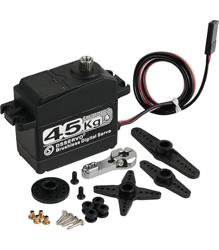 Amazon | FLASH HOBBY 35KG ブラシレス サーボ 8.4V 高トルク デジタル