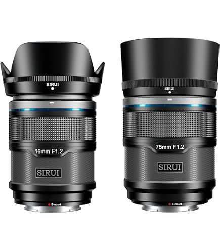 Amazon.co.jp: SIRUI Sniper 75mm オートフォーカスレンズ、F1.2 望遠