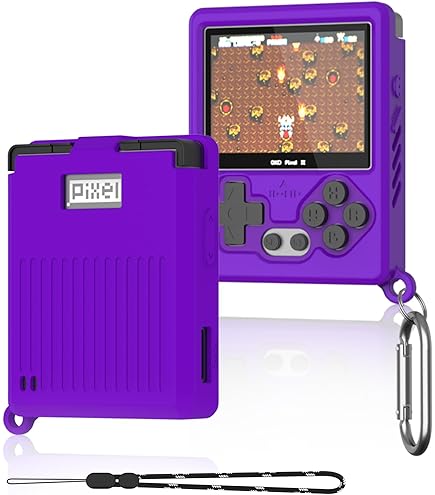 Amazon.co.jp: GKD Pixel 2 ピンクカラーメタルレトロゲームコンソール