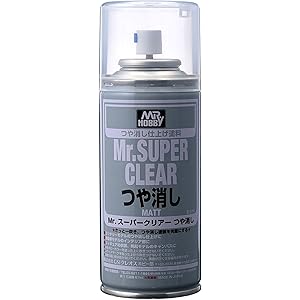 GSIクレオス Mr.スーパークリアー つや消し スプレー 170ml ホビー用仕上材 B514