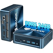 BMAX Mini PC 本体と付属品 Amazon.co.jp: 【ミニPC 第12世代i5-1235U搭載】BMAX ミニPC Intel