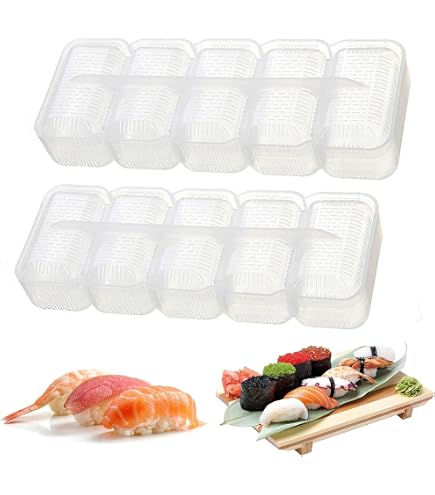 Amazon｜山県化学 にぎり寿司押し型 小 30ヶ取 ポリエチレン 日本製