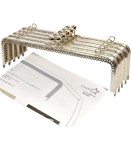 Amazon | がま口 口金 30cm (角型10個セット) | がま口口金 通販