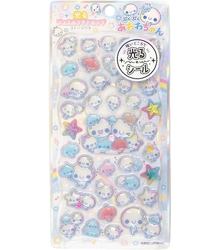 Amazon.co.jp: カミオジャパン ステッカー あわわちゃんウォーターイン