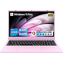 Amazon.co.jp: UOWAMOUノートパソコン Office2024搭載15.6インチ