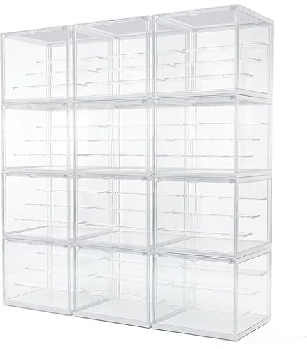 VINAEMO 回転コレクションケース フィギュアケース 棚 4段 UVカット Amazon.co.jp: VINAEMO 回転コレクションケース フィギュアケース 棚 4
