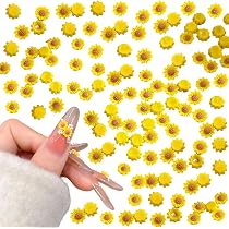 Amazon | ネイルパーツ ひまわり 300個セット 3D 立体 花 可愛い