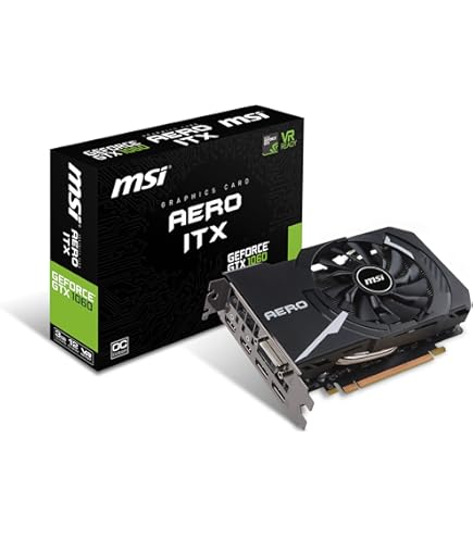 Amazon | MSI GeForce GTX 1060 AERO ITX 6G OC グラフィックスボード
