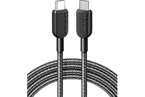 Anker 310 高耐久ナイロン USB-C & USB-Cケーブル 60W USB PD対応 iPhone 16 / 15 MacBook Pro iPad Pro iPad Air 4 Galaxy S24 Pixel LG 他対応 (1.8m