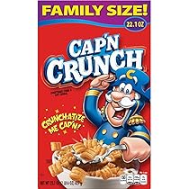 シリアルモンスター カウントチョキュラ キャプテンクランチ マクドナルド Amazon | Cap'n Crunch キャプテンクランチ コーン＆オーツ