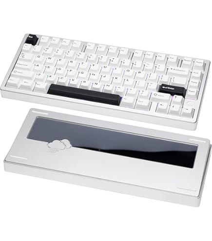 WOBKEY Rainy 75 CNC Aluminum HMX/JWK/Cocoa Switches Triple-Mode