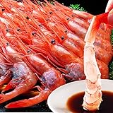 ますよね 福井県 越前産 子持ち 甘えび 酸化防止剤 添加物不使用 えび 海老 あまえび 甘海老 エビ (500g)